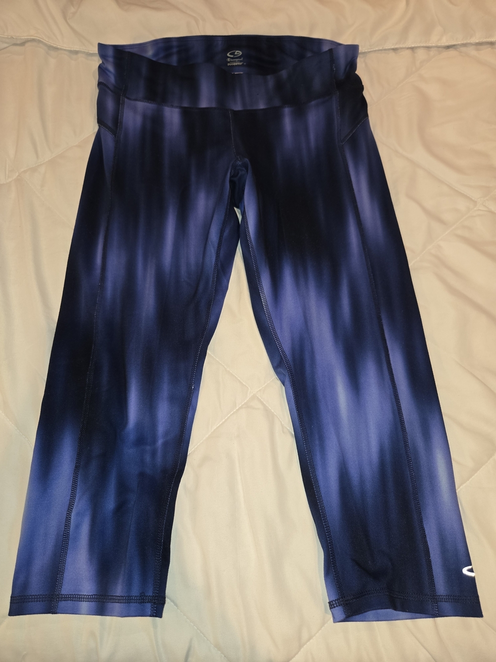 Champion Womens' Blue Ombre Capri Leggings